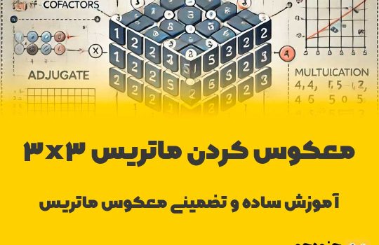 معکوس کردن ماتریس 3*3